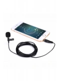 Newface 3.5mm Jak 1.5 Metre Double Mikrofon - Siyah