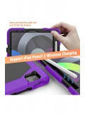 Newface Apple iPad Pro 11 (2020) Kılıf Griffin Tablet Kapak - Mor