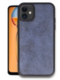 Newface Apple iPhone 11 Kılıf Aras Deri Kapak - Lacivert
