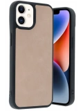 Newface Apple iPhone 11 Kılıf Aras Deri Kapak - Pudra