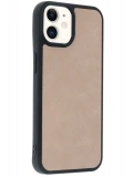 Newface Apple iPhone 11 Kılıf Aras Deri Kapak - Pudra