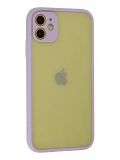 Newface Apple iPhone 11 Kılıf Montreal Silikon Kapak - Mor