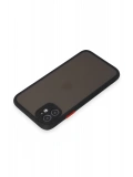 Newface Apple iPhone 11 Kılıf Montreal Silikon Kapak - Siyah