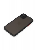 Newface Apple iPhone 11 Kılıf Montreal Silikon Kapak - Siyah