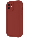 Newface Apple iPhone 11 Kılıf Viera Silikon - Bordo