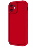 Newface Apple iPhone 11 Kılıf Viera Silikon - Kırmızı