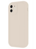 Newface Apple iPhone 11 Kılıf Viera Silikon - Krem