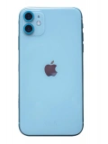 Newface Apple iPhone 11 Neon Fosforlu Kamera Lens - Mavi