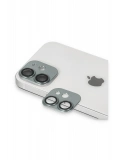 Newface Apple iPhone 11 Pers Alüminyum Kamera Lens - Yeşil