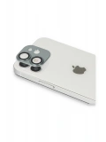 Newface Apple iPhone 11 Pers Alüminyum Kamera Lens - Yeşil