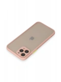 Newface Apple iPhone 11 Pro Kılıf Montreal Silikon Kapak - Pembe