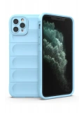 Newface Apple iPhone 11 Pro Kılıf Optimum Silikon - Sky Blue