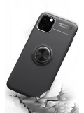 Newface Apple iPhone 11 Pro Kılıf Range Yüzüklü Silikon - Mavi