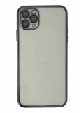 Newface Apple iPhone 11 Pro Kılıf Razer Lensli Silikon - Siyah