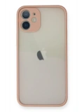 Newface Apple iPhone 11 Pro Max Kılıf Montreal Silikon Kapak - Pembe