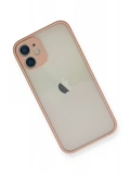 Newface Apple iPhone 11 Pro Max Kılıf Montreal Silikon Kapak - Pembe