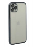 Newface Apple iPhone 11 Pro Max Kılıf Razer Lensli Silikon - Siyah