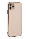 Newface Apple iPhone 11 Pro Max Kılıf Volet Silikon - Pembe