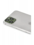 Newface Apple iPhone 11 Pro Max Pers Alüminyum Kamera Lens - Yeşil