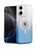 Newface Apple iPhone 11 Pummel Shiny Magsafe Kapak - Mavi