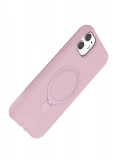 Newface Apple iPhone 11 Regal Magsafe Standlı Kapak - Açık Pembe