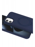 Newface Apple iPhone 11 Regal Magsafe Standlı Kapak - Lacivert