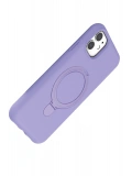 Newface Apple iPhone 11 Regal Magsafe Standlı Kapak - Lila