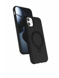 Newface Apple iPhone 11 Regal Magsafe Standlı Kapak - Siyah