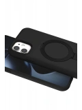 Newface Apple iPhone 11 Regal Magsafe Standlı Kapak - Siyah