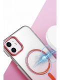 Newface Apple iPhone 12 Glossy Magsafe Kapak - Çöl Titanyum