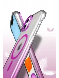 Newface Apple iPhone 12 Glossy Magsafe Kapak - Siyah