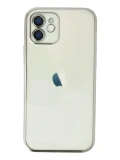 Newface Apple iPhone 12 Kılıf Razer Lensli Silikon - Gümüş