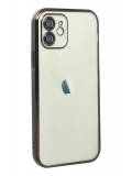 Newface Apple iPhone 12 Kılıf Razer Lensli Silikon - Siyah