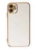 Newface Apple iPhone 12 Kılıf Volet Silikon - Beyaz