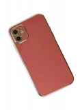 Newface Apple iPhone 12 Kılıf Volet Silikon - Kırmızı