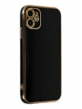 Newface Apple iPhone 12 Kılıf Volet Silikon - Siyah