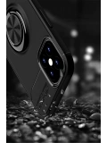 Newface Apple iPhone 12 Mini Kılıf Range Yüzüklü Silikon - Kırmızı