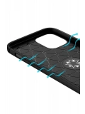 Newface Apple iPhone 12 Mini Kılıf Range Yüzüklü Silikon - Kırmızı