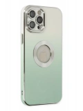 Newface Apple iPhone 12 Pro Kılıf Best Silikon - Turkuaz