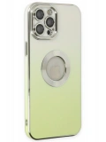 Newface Apple iPhone 12 Pro Kılıf Best Silikon - Yeşil