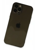 Newface Apple iPhone 12 Pro Kılıf Fly Lens Silikon - Siyah