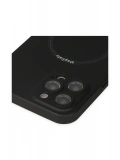 Newface Apple iPhone 12 Pro Kılıf Jack Magneticsafe Lens Silikon - Siyah