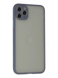 Newface Apple iPhone 12 Pro Kılıf Montreal Silikon Kapak - Gri