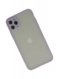Newface Apple iPhone 12 Pro Kılıf Montreal Silikon Kapak - Mor