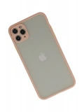 Newface Apple iPhone 12 Pro Kılıf Montreal Silikon Kapak - Pembe