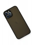 Newface Apple iPhone 12 Pro Kılıf Montreal Silikon Kapak - Siyah
