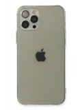 Newface Apple iPhone 12 Pro Max Kılıf Fly Lens Silikon - Şeffaf