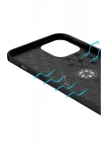 Newface Apple iPhone 12 Pro Max Kılıf Range Yüzüklü Silikon - Kırmızı