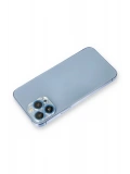 Newface Apple iPhone 12 Pro Max Shine Kamera Lens Koruma Cam - Mavi