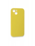Newface Apple iPhone 13 Mini Kılıf Lansman Legant Silikon - Sarı
